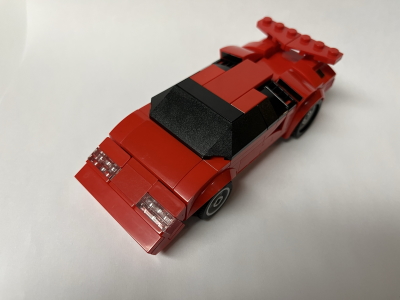 6-stud wide Lamborghini Countach